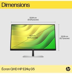 Moniteur HP E24q G5 24'' QHD