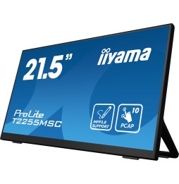 Ecran IIYAMA 21.5" Noir avec verre bord à bord Tactile PCAP