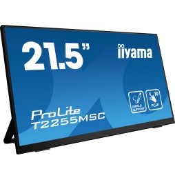 Ecran IIYAMA 21.5" Noir avec verre bord à bord Tactile PCAP