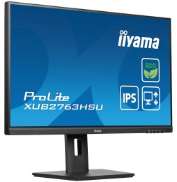 Ecran IIYAMA 27'' Noir dalle IPS LED Ultra mince