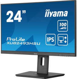 Ecran IIYAMA 23.8'' Noir dalle IPS Ultra mince