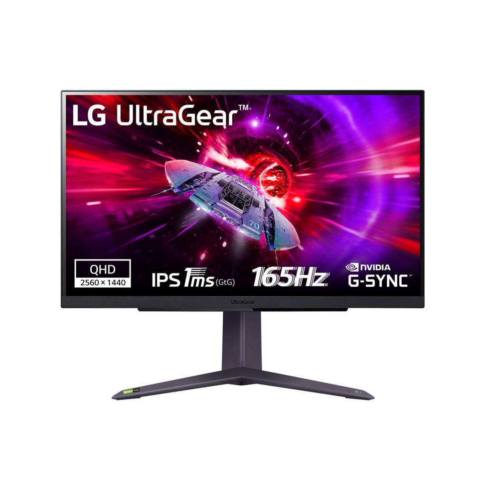 ECRAN LG 27" gaming Noir 27GR75Q-B 165Hz