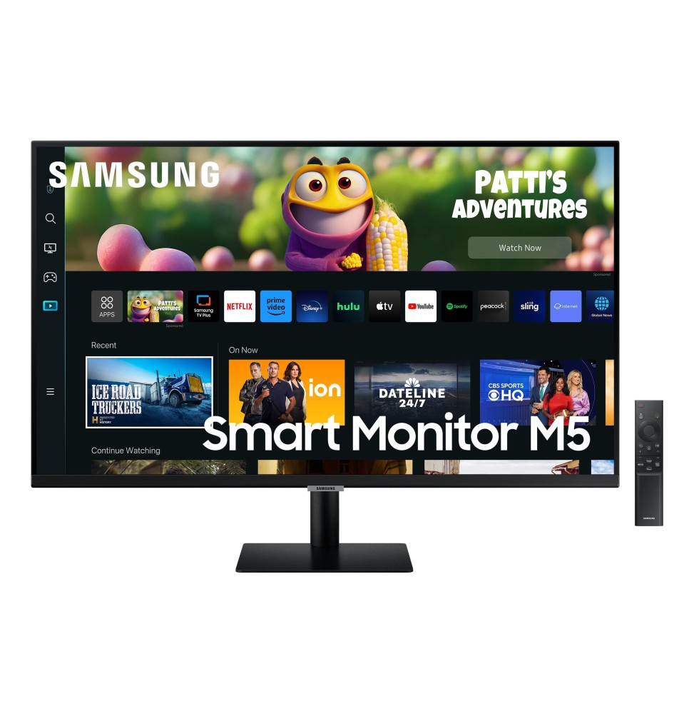 Ecran 27" SAMSUNG Smart Monitor M5 S27CM500EU Noir