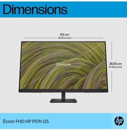 Moniteur HP P27h G5 27'' FHD