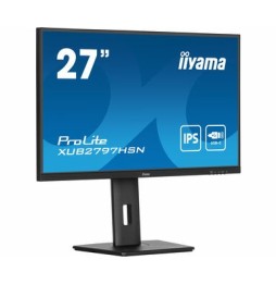 Ecran IIYAMA 27" Noir Ultra mince dalle