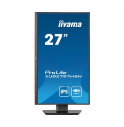 Ecran IIYAMA 27" Noir Ultra mince dalle