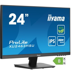 Ecran IIYAMA 23.8'' Noir dalle IPS LED Ultra mince