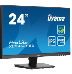 Ecran IIYAMA 23.8'' Noir dalle IPS LED Ultra mince