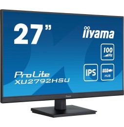 Ecran IIYAMA 27" dalle IPS Ultra mince 0.4ms
