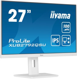 Ecran IIYAMA 27" Blanc IPS Ultra mince 0.4ms