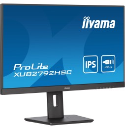 Ecran IIYAMA 27" Noir dalle IPS 4ms 250 cd/m² ULTRA MINCE