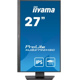 Ecran IIYAMA 27" Noir dalle IPS 4ms 250 cd/m² ULTRA MINCE