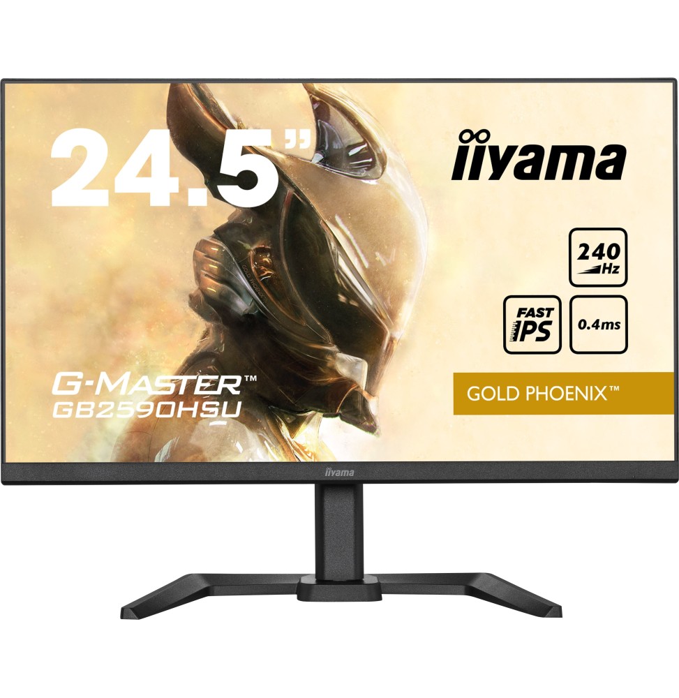 Ecran IIYAMA 25" Noir G-MASTER Gold Phoenix IPS 240Hz