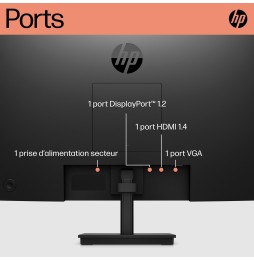 Moniteur HP P24 G5 23.8'' FHD