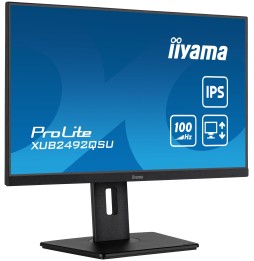 Ecran IIYAMA 23,8" Noir IPS