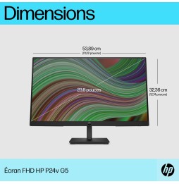 Moniteur HP P24v G5 24" FHD 64W18AA