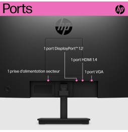 Moniteur HP P22 G5 21.5'' FHD 64X86AA