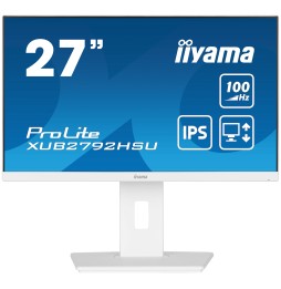 Ecran IIYAMA 27" Blanc dalle IPS 0.4ms ULTRA MINCE