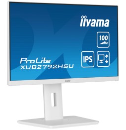 Ecran IIYAMA 27" Blanc dalle IPS 0.4ms ULTRA MINCE