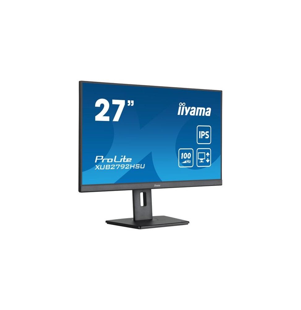 Ecran IIYAMA 27" dalle IPS 0.4ms ULTRA MINCE