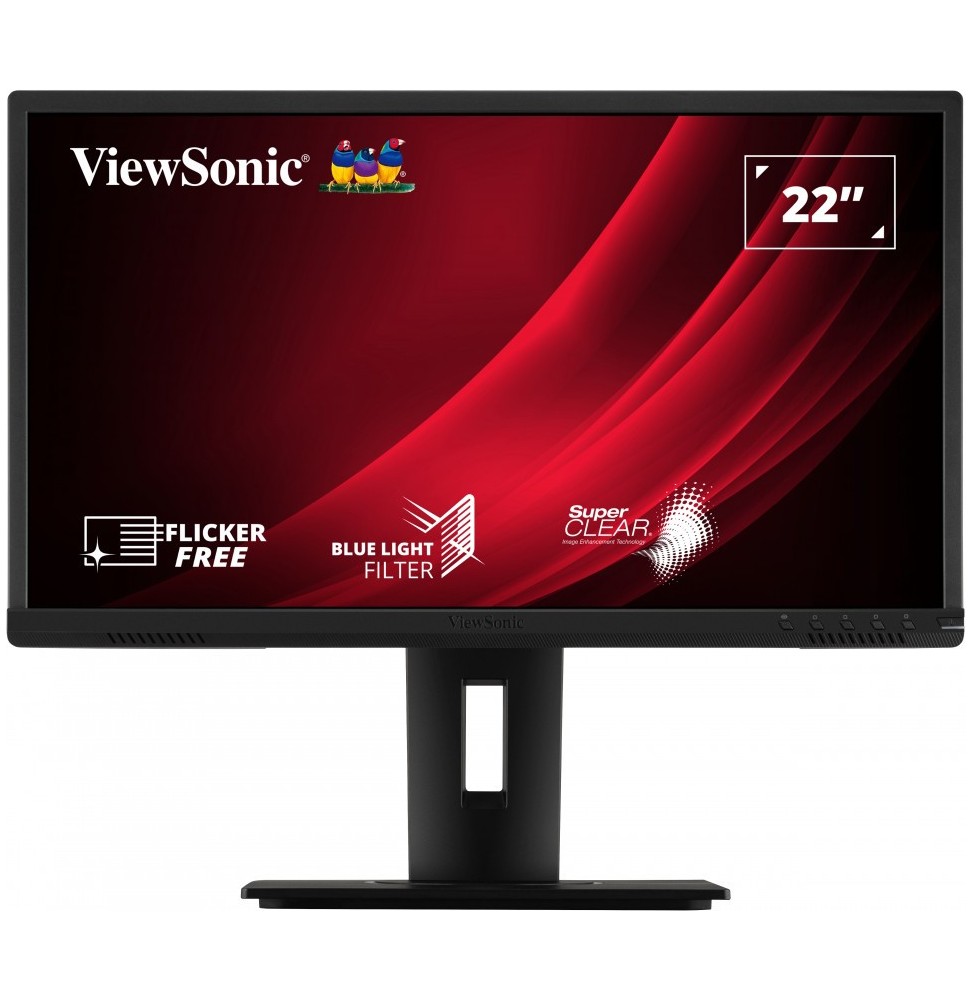 Ecran 22" Viewsonic Noir 1920x1080 SuperClear VA