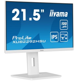 Ecran IIYAMA 21,5" Blanc IPS ULTRA MINCE