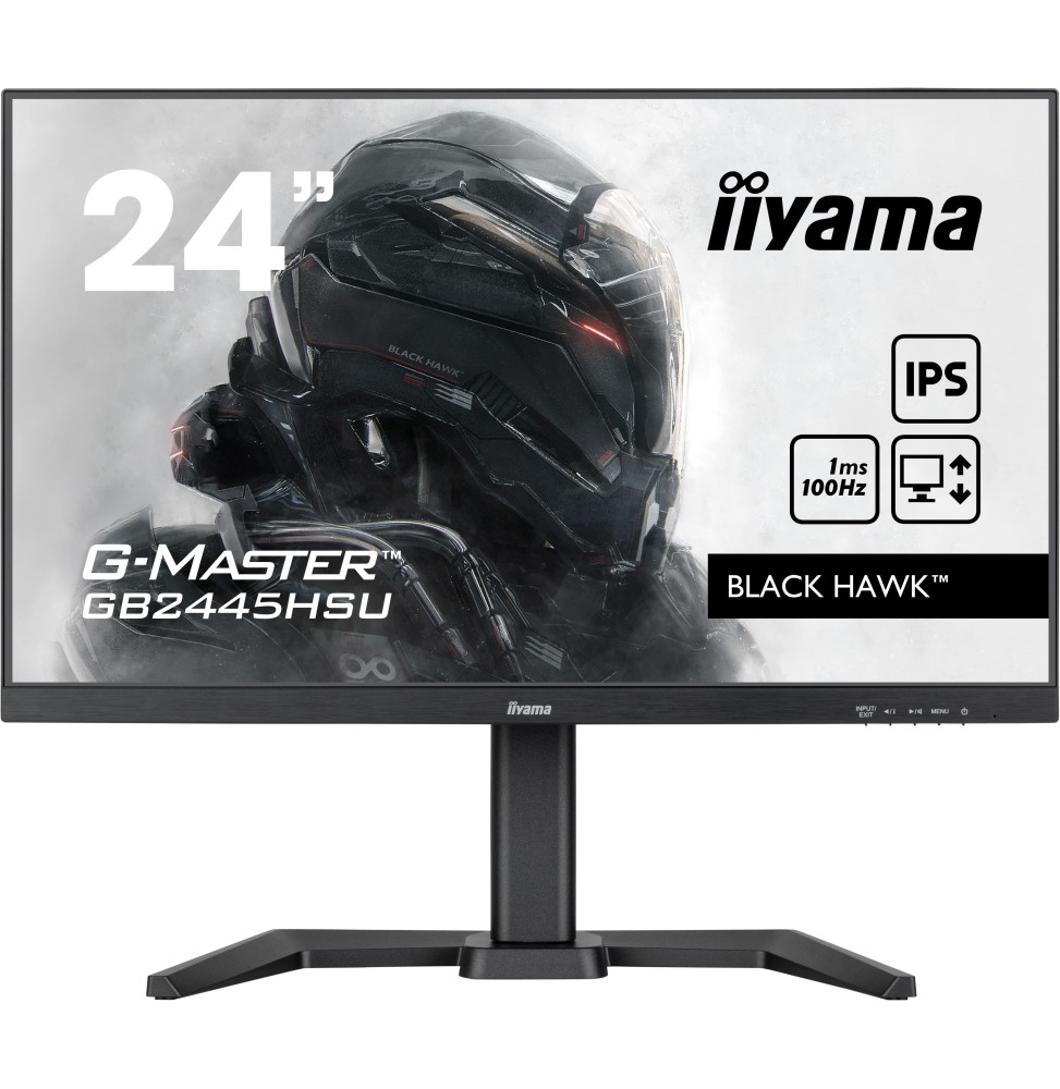 Ecran IIYAMA 24'' G-Master Black Hawk IPS