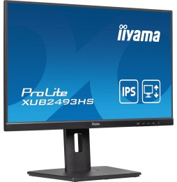 Ecran IIYAMA 23,8'' Noir dalle IPS Ultra mince