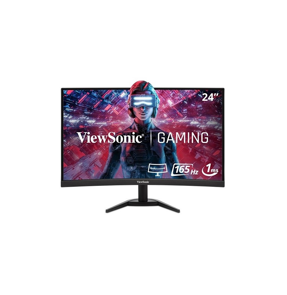 Ecran Gaming 24" Viewsonic VX2418C FHD