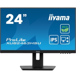 Ecran IIYAMA 23.8'' Noir dalle IPS LED Ultra mince