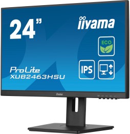 Ecran IIYAMA 23.8'' Noir dalle IPS LED Ultra mince