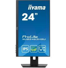 Ecran IIYAMA 23.8'' Noir dalle IPS LED Ultra mince