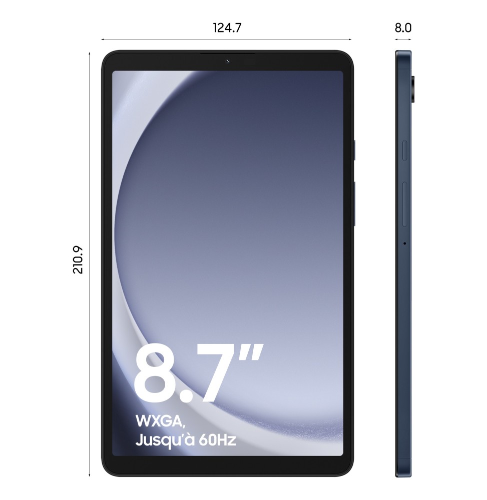 SAMSUNGg Galaxy Tab A9 8.7'' WIFI 128Go Bleu Marine SAMSUNGg Galaxy Tab A9 8.7'' WIFI 128Go Bleu Marine
