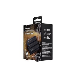 SSD EXT SAMSUNG T7 Shield 4000G Noir USB 3.2 Gen 2 + IPS 65