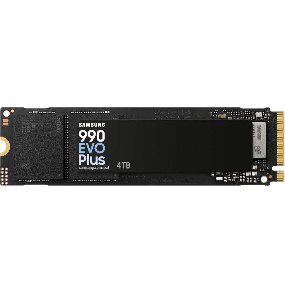 SSD SAMSUNG SERIE 990 EVO PLUS M.2 4To 2280 PCIe 4.0 x4 / 5.0 x2 SSD SAMSUNG SERIE 990 EVO PLUS M.2 4To 2280 PCIe 4.0 x4 / 5.0 x2