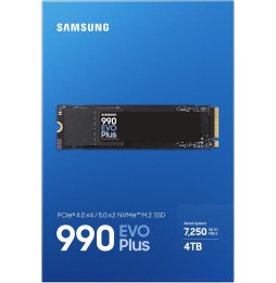 SSD SAMSUNG SERIE 990 EVO PLUS M.2 4To 2280 PCIe 4.0 x4 / 5.0 x2
