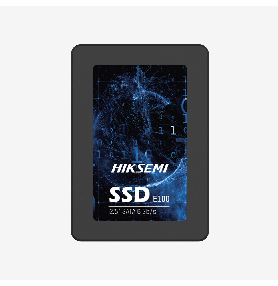 SSD Interne HIKSEMI 2.5" 2048 Go E100 SATA 6.0Gbps SATA-III 3D TLC 560 MB/s 120 TB SSD Interne HIKSEMI 2.5" 2048 Go E100 SATA 6.0Gbps SATA-III 3D TLC 560 MB/s 120 TB