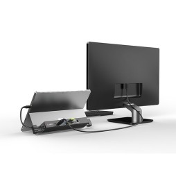Mini Docking Station USB 3.2 Gen 2 Type C -  HDMI, PD 3.0 100W, USB 3.2 Gen 2, Gigabit
