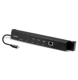 Mini Docking Station USB 3.2 Gen 2 Type C -  HDMI, PD 3.0 100W, USB 3.2 Gen 2, Gigabit