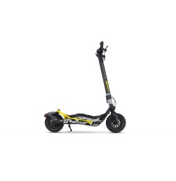 Trottinette Scrambler Cross E Sport avec clignotants Cadre Acier 500W 33,7Nm Pneu 110/50-6.5 FAT