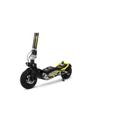 Trottinette Scrambler Cross E Sport avec clignotants Cadre Acier 500W 33,7Nm Pneu 110/50-6.5 FAT